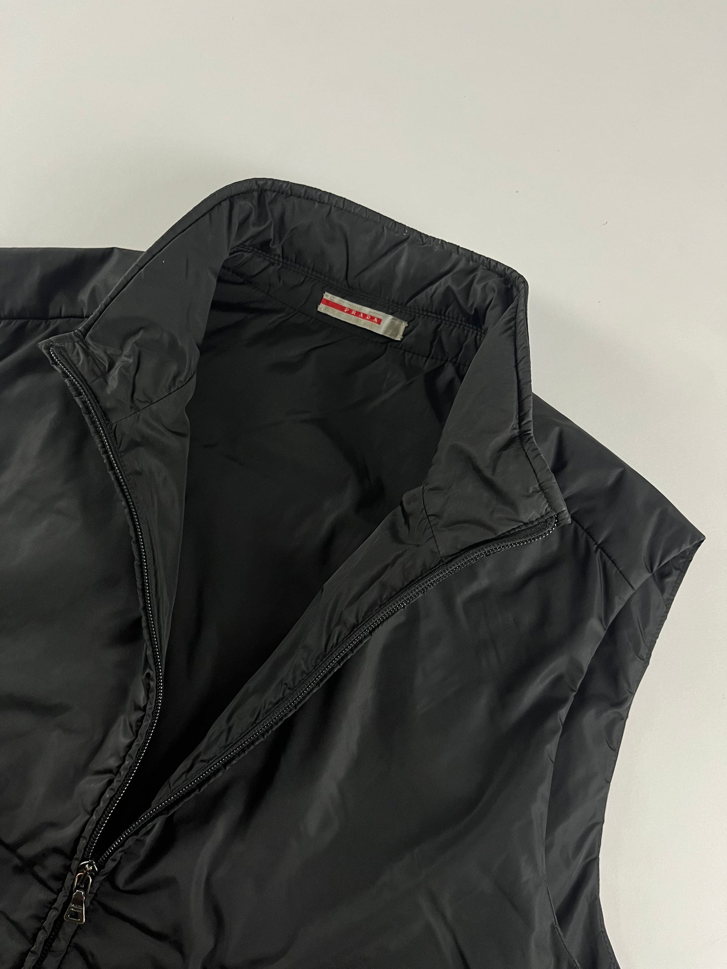 Prada Sport Essential Black Nylon Vest SS 2006 - L