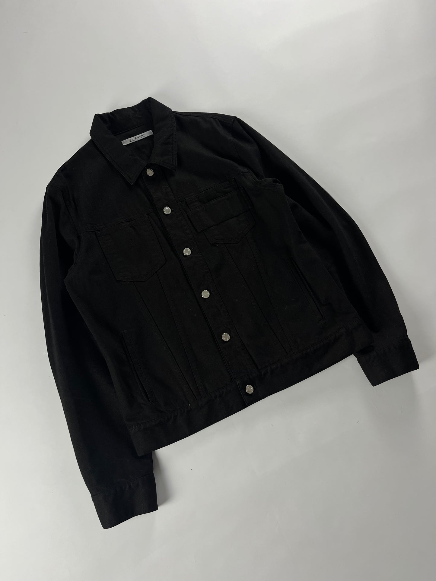 Givenchy Sample Black Denim Jacket SS 2017 - L