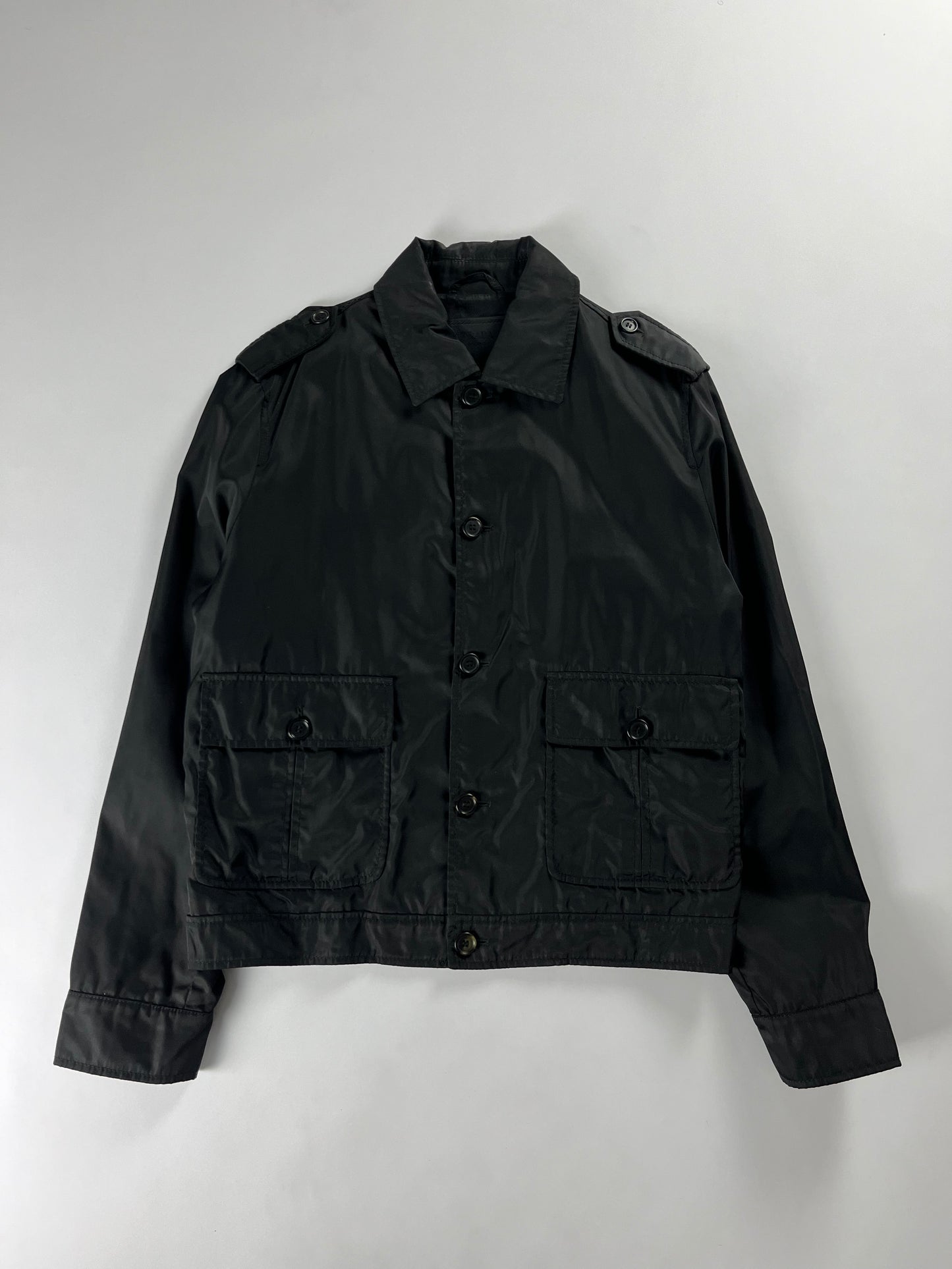 Prada Double Pockets Essential Nylon Jacket 1990s - S