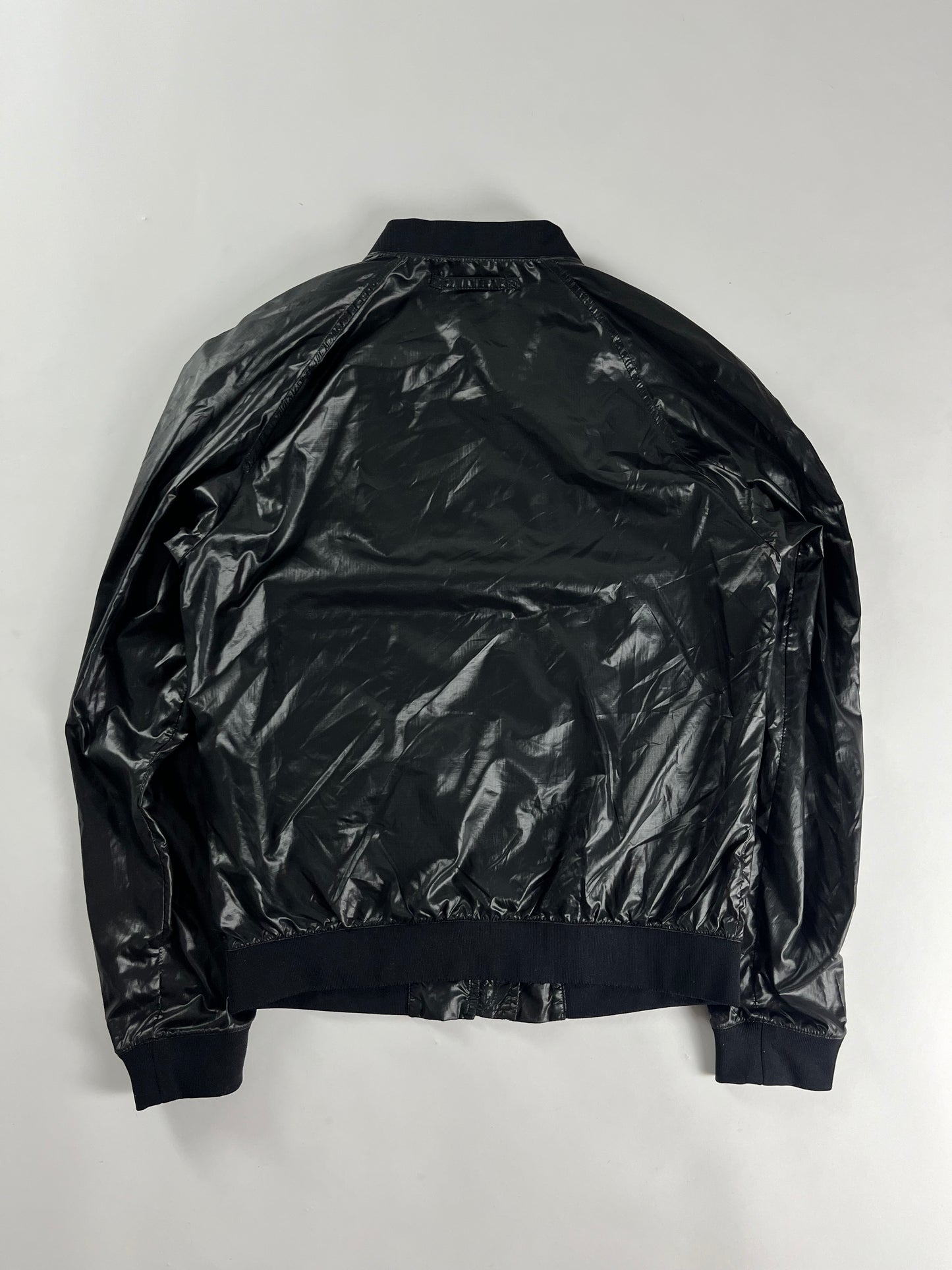 Prada Shadow Light Nylon Line Bomber Jacket SS 2010 - S