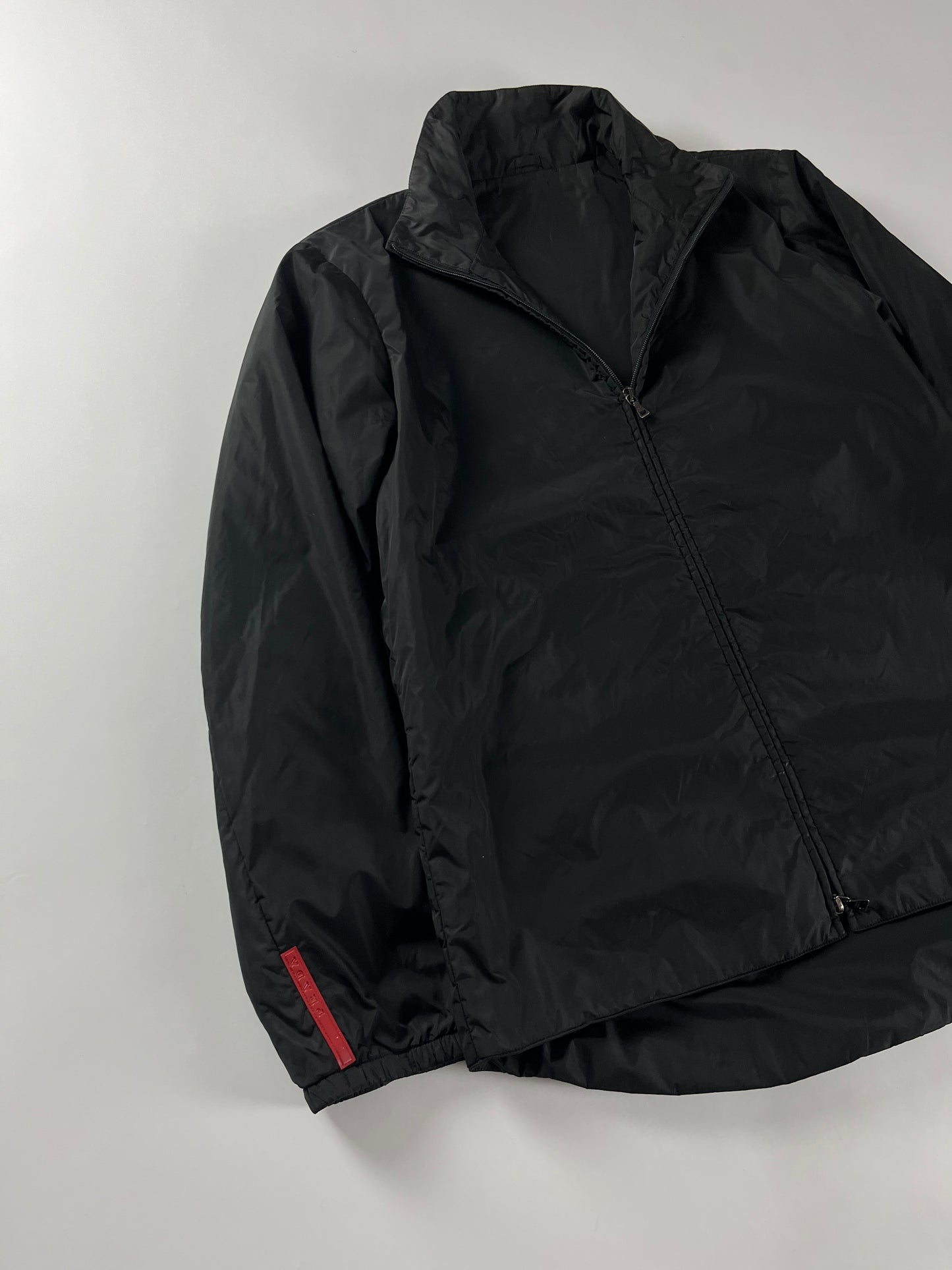 Prada Linea Rossa Nylon Light Jacket 2000s - L