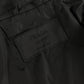 Prada Leather Shoulder Patched Nylon Belt Jacket 2000s - S