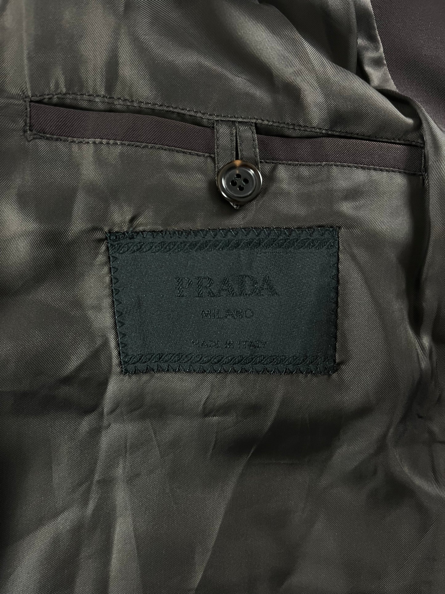 Prada Brown Nylon Jacket FW 1999 - M