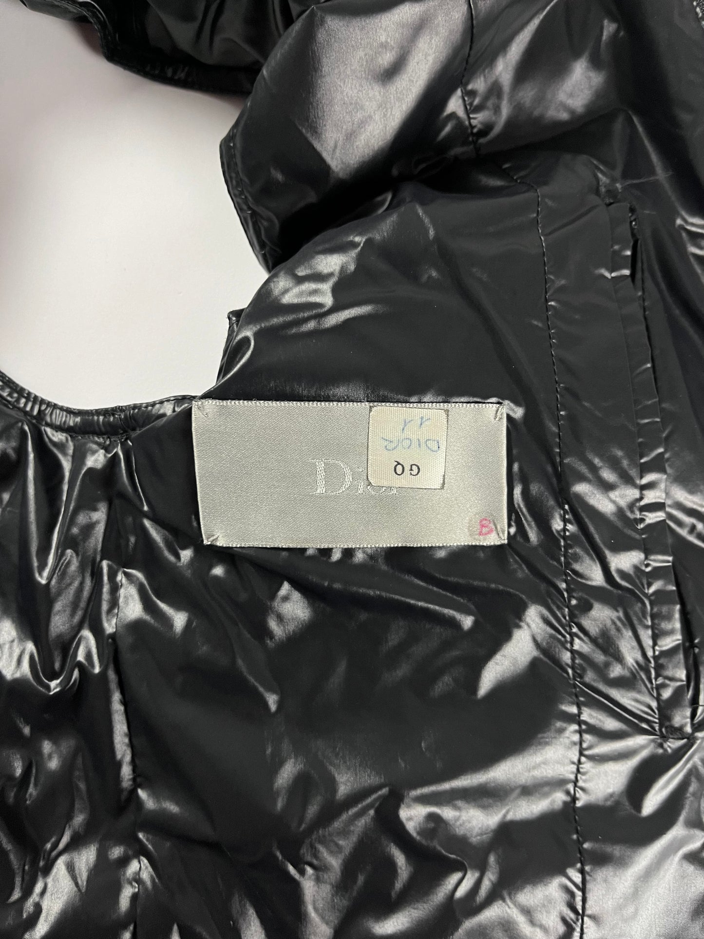 Dior Homme Sample Hedi Slimane Aviator Down Vest FW 2007 - S