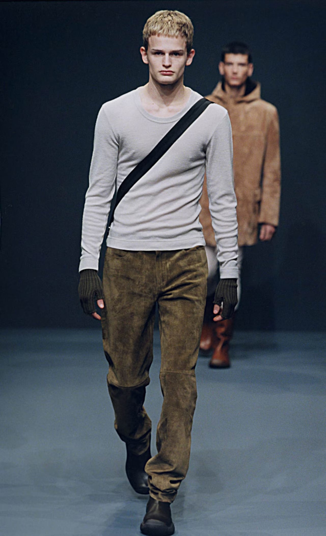 Prada Linea Rossa Camel High Boots FW 1999 - 37 IT/38 EU