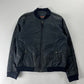 Prada Navy Lined Sleeve Bomber Jacket FW 2007 - M