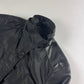 Prada Leather Sleeves Belted Collar Pilot Jacket 2000s - S