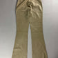 Gucci Tom Ford Cream Leather Flare Pants 1990s - S