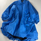Balenciaga Electric Blue Oversize Shirt Balloon Overcoat FW 2018 - M