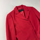 Prada Red Buttoned Stitches Blazer Jacket FW 1998 - S