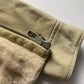 Louis Vuitton Cream Shearling Leather Full Zip Hooded Jacket FW 2006 - M