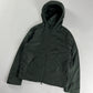 Prada Green Lantern Nylon Double Zip Hooded Jacket 1990s - S