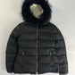 Prada Fur Hooded Puffer Jacket 2000s - S