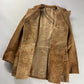 Prada Camel Tawny Double Breasted Pony Hair Leather Coat FW 1996 - M