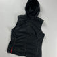 Prada Linea Rossa Dark Hooded Vest SS 2000 - M