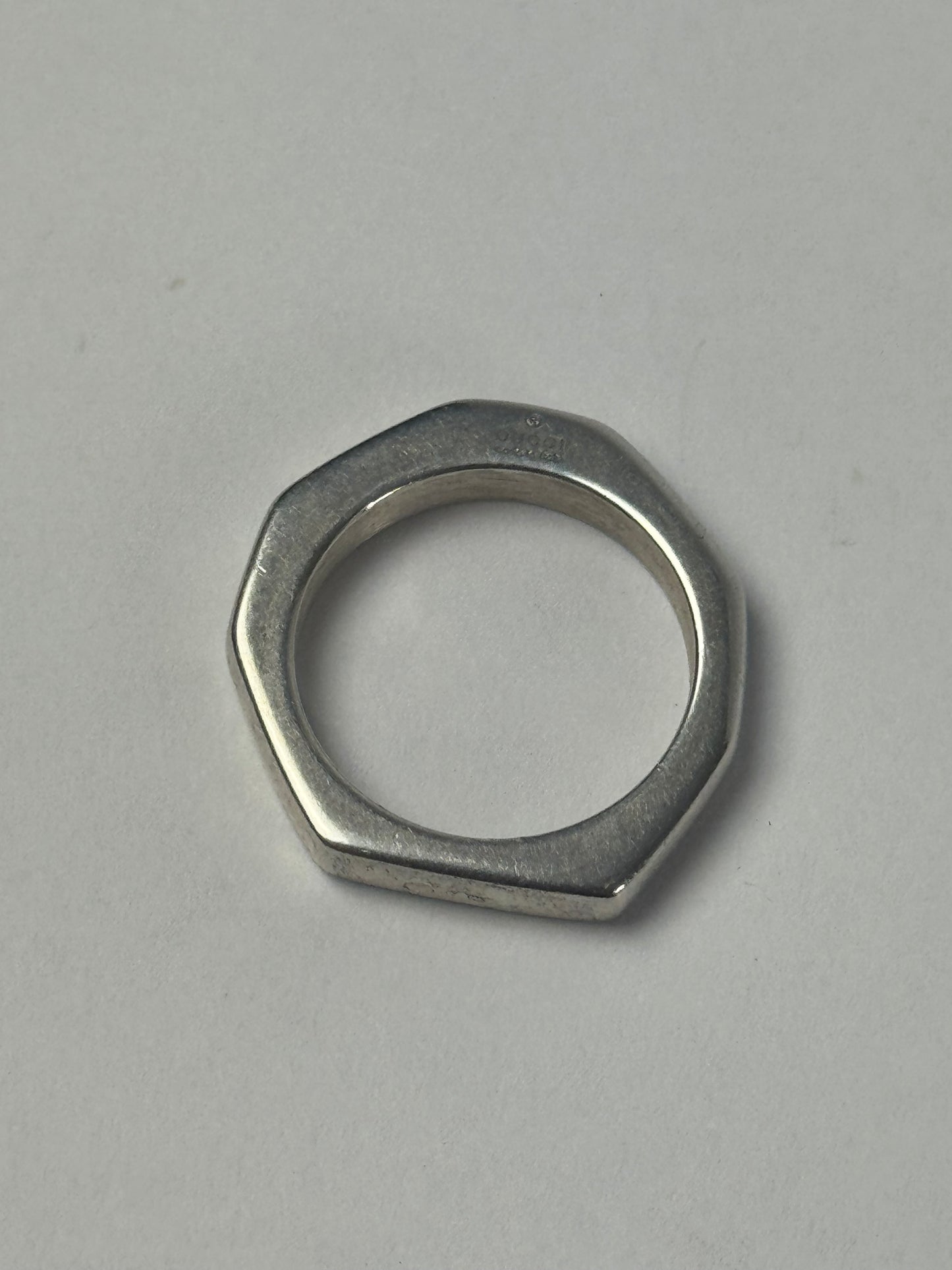 Gucci Tom Ford Sterling Brut 925 Silver Ring - OS