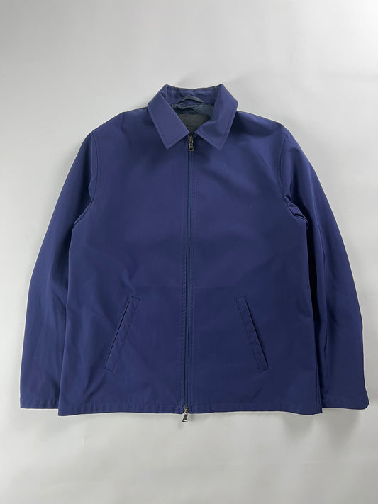 Prada Double Zip Navy Work Jacket SS 1998 - M