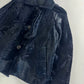 Prada Night Navy Astrakhan Fur Tailored Jacket FW 2000 - S