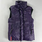 Prada Linea Rossa Purple Astro Down Vest 2000s - M
