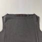 Rick Owens Dust Grey Short Fringes Vest Top 2000s - S