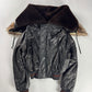 Jean Paul Gaultier Oversize Fur Covered Sheepskin Leather Bomber Jacket FW 2003 - S