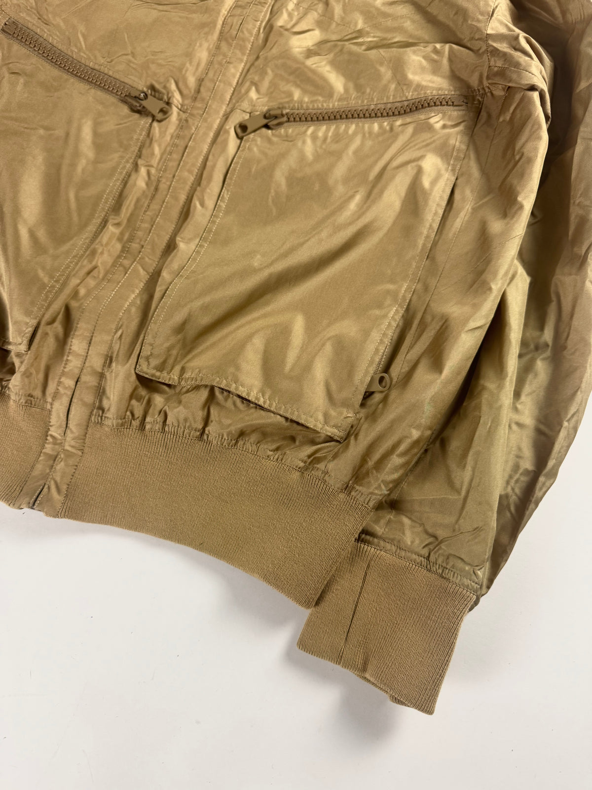 Dior Homme Kris Van Assche  Fragmented Nylon Bomber Jacket SS 2009 - L