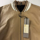 Dior Homme Camel Leather Bomber Varsity Jacket SS 2010 - L