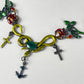 Jean Paul Gaultier Marine Muse Mermaid Cowl Pearl Necklace 1990s - OS