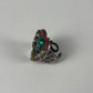 Jean Paul Gaultier Love & Death Adjustable Heart Ring 1990s - OS