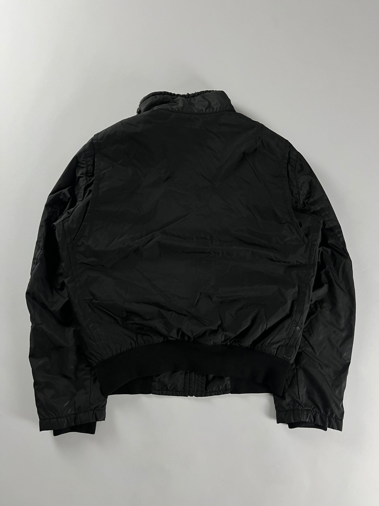 Prada Two Button Funnel Neck Bomber Jacket FW 2006 - M