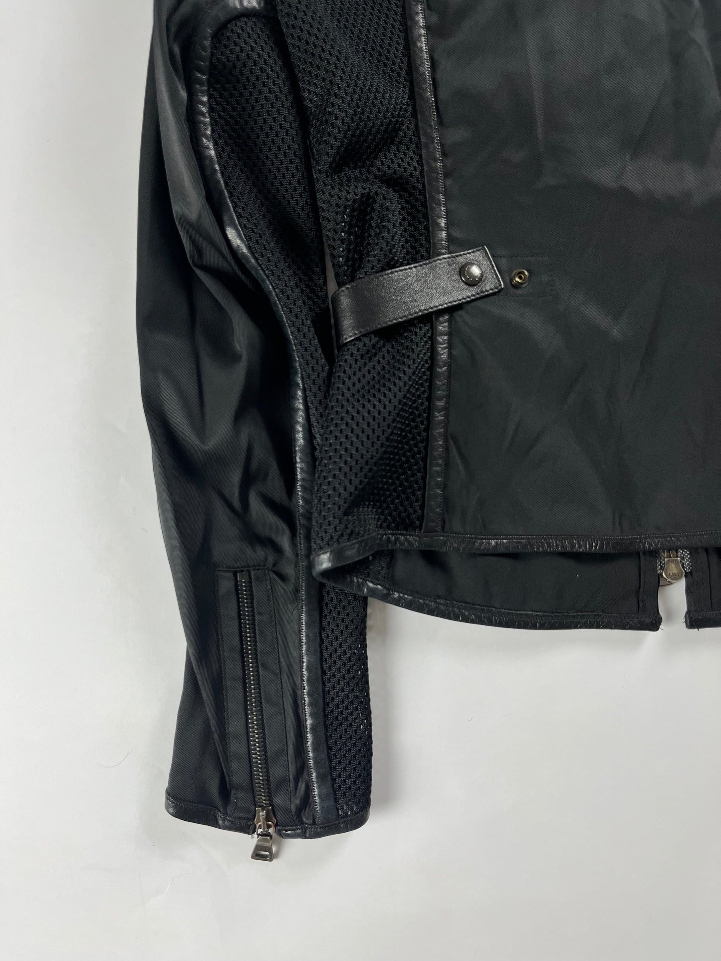 Prada Mesh Leather Light Jacket SS 2000 - S