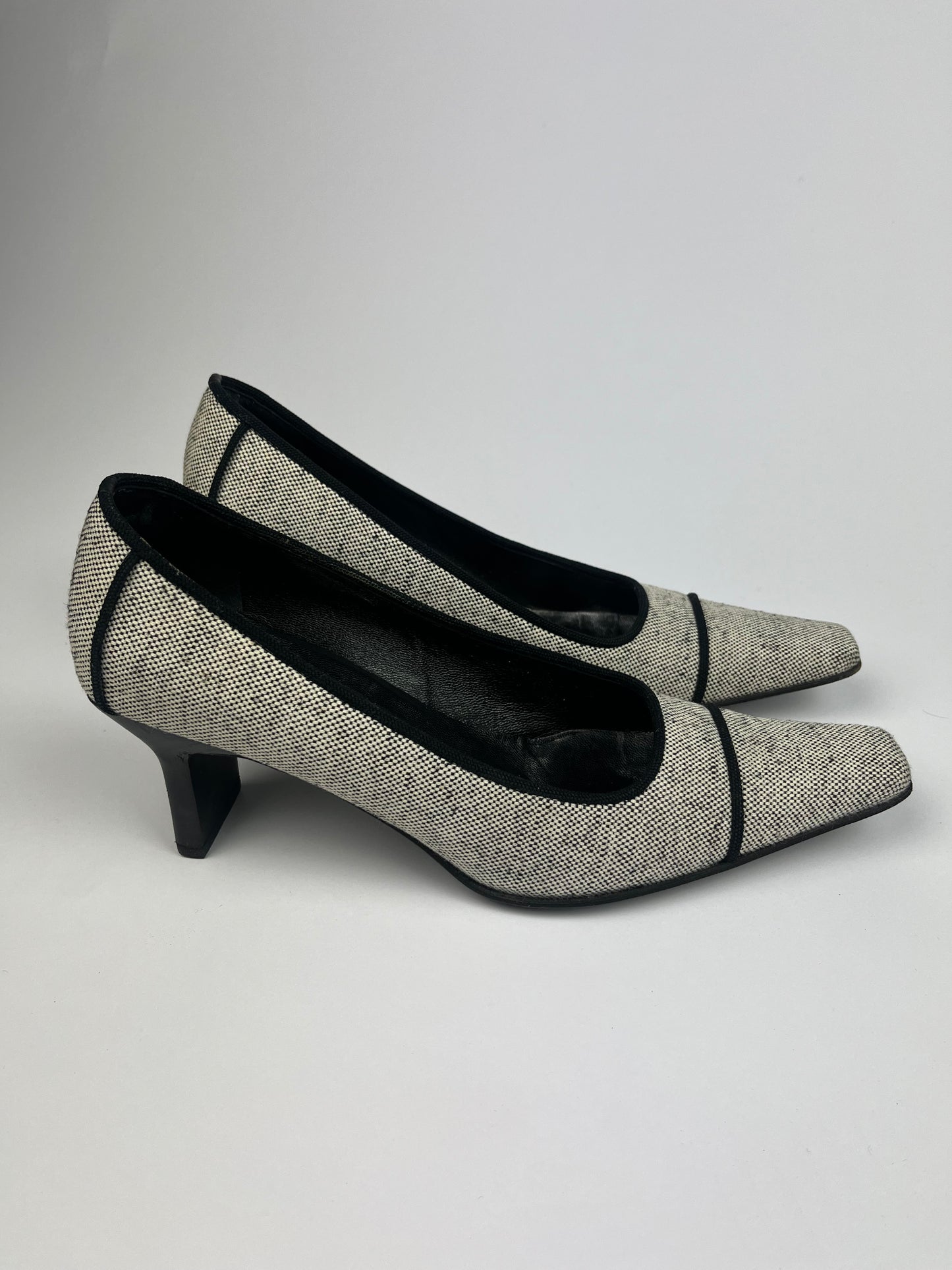 Prada Grey High Heels SS 1999 - 37,5 IT/38,5 EU