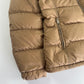 Prada Camel Nylon Puffer Jacket 2000s - S