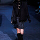 Gucci Leather Trim Wool Peacoat FW 2005 - S