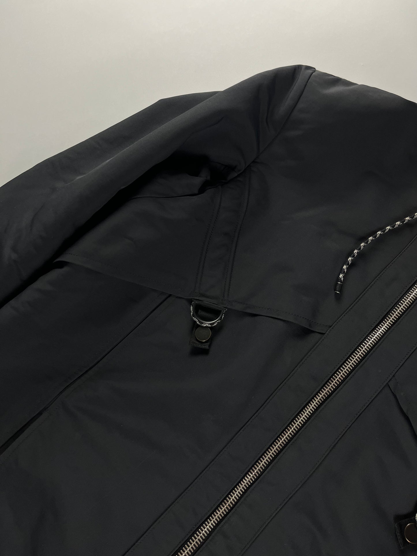 Balenciaga Alexander Wang Technical Fur Hybrid Parka Jacket FW 2014 - M