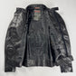 Prada Milano Black Leather Motorcycle Jacket FW 2007 - M
