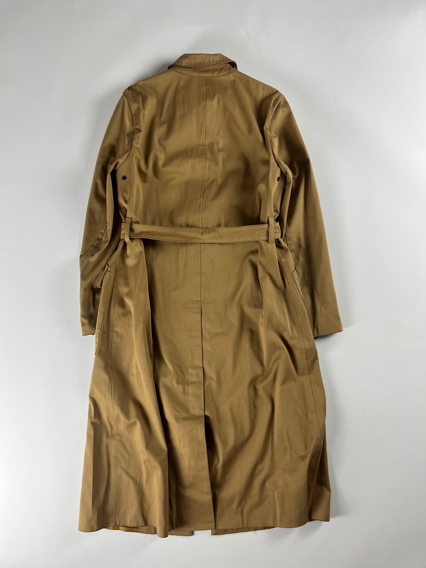 Prada Belted Camel Strapped Coat FW 1999 - S