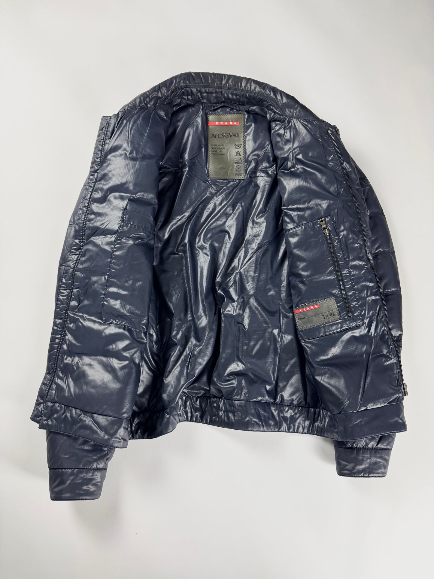 Prada Marine Padded Nylon Jacket FW 2008 - M