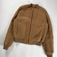 Louis Vuitton Sample Fluffy Camel Teddy Bomber Jacket FW 2018 - M