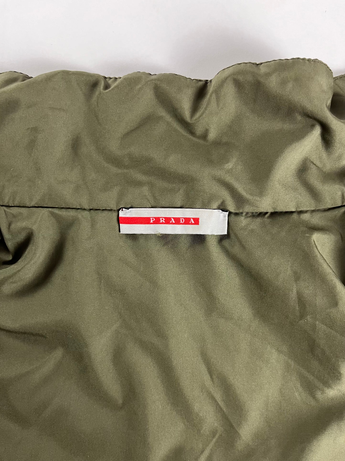 Prada Linea Rossa Utility Nylon Vest 2000s - S