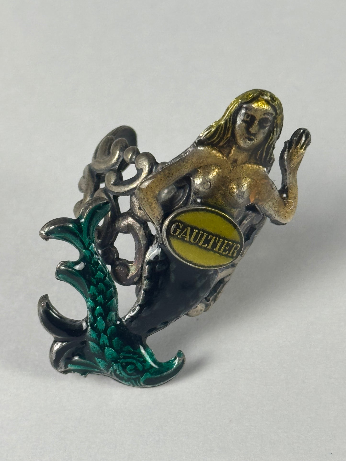 Jean Paul Gaultier Marine Muse Adjustable Mermaid Ring 1990s - OS