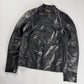 Prada Milano Black Leather Motorcycle Jacket FW 2007 - M