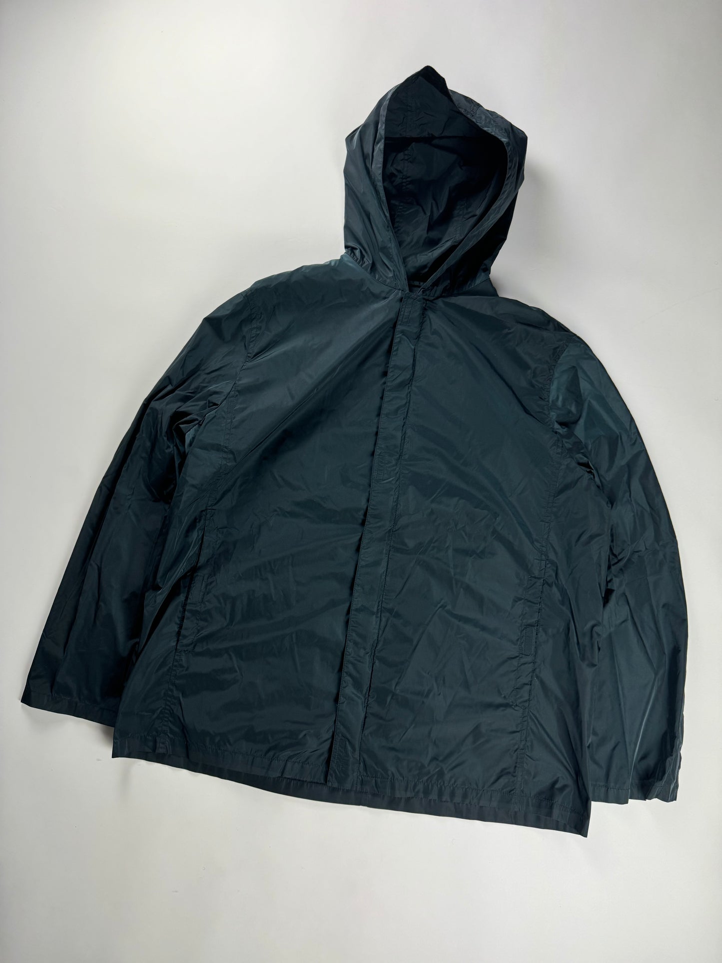 Prada Navy Nylon Strapped Light Jacket SS 1998 - XXL