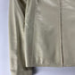 Gucci Cream Leather Jacket - XS