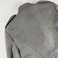 Louis Vuitton Sample Grey Wool Napoleonic Military Stand Collar Epaulettes Officer Jacket FW 2019 - M