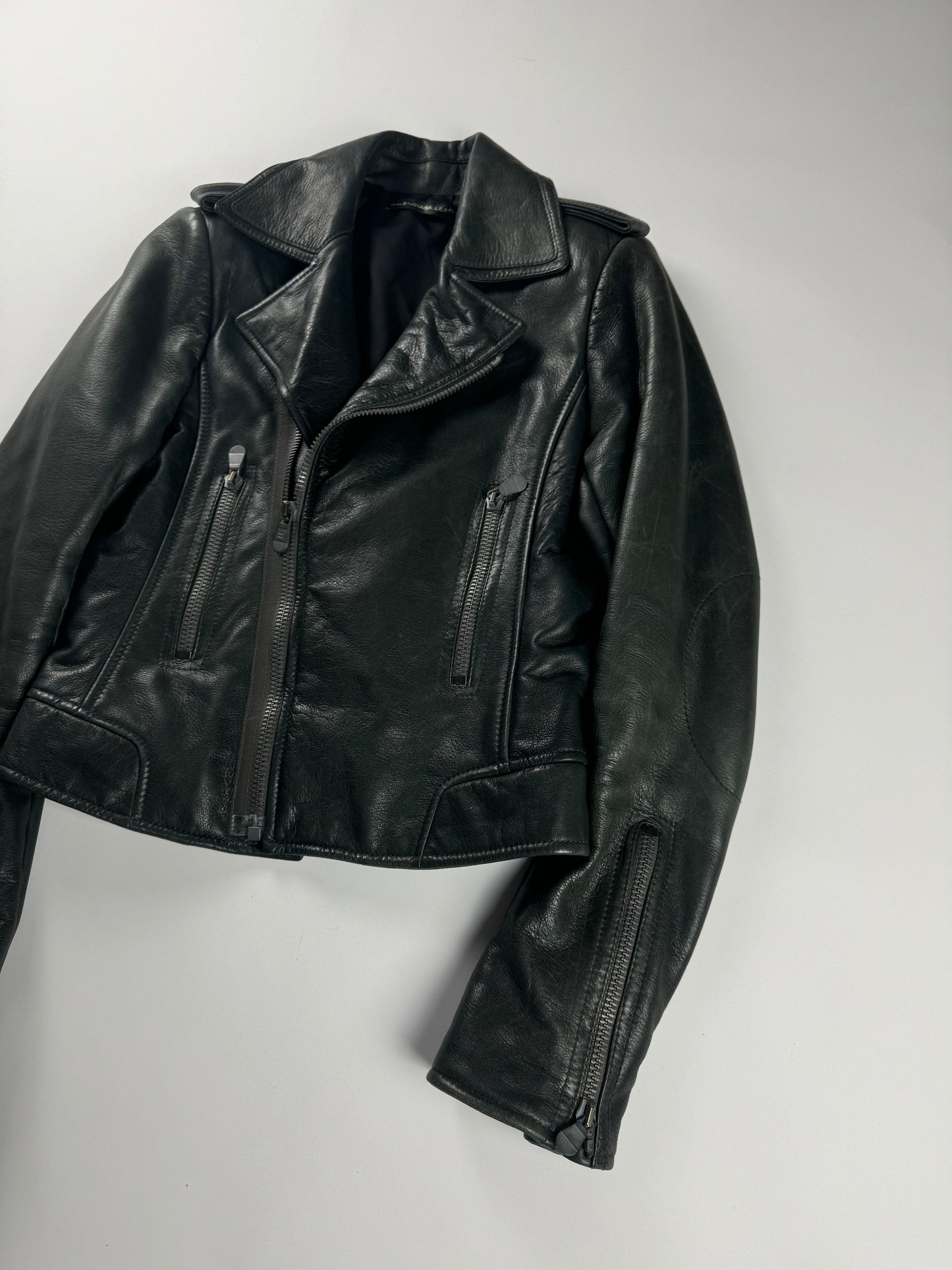 Balenciaga Nicolas Ghesquière Perfecto Leather Jacket SS 2010 - S