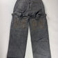 Y/Project Maxi Cowboy Cuff Grey Denim Pants SS 2023 - 34 US