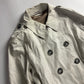Miu Miu Light Grey Belted Trench Coat 2000s - S