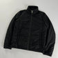 Prada Black Nylon Light Leather Trimmed Jacket FW 2008 - M