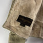 Louis Vuitton Cream Shearling Leather Full Zip Hooded Jacket FW 2006 - M